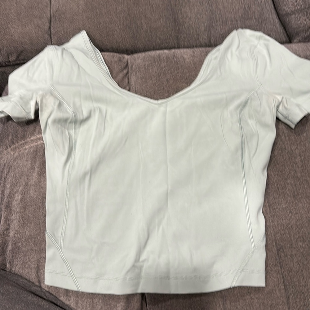 Lululemon Align top sage green